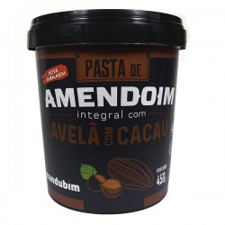 Pasta de Amendoim Avelã com Cacau- Mandubim 450 Gr